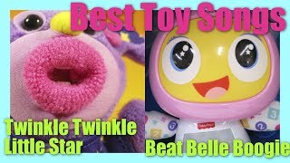 Fisher Price Bright Beats Boogie Dora Explorer Daniel Tiger Singamalings Twinkle Twinkle Little Star [upl. by Pliske453]