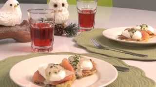 Latkes Eggs Benedict  An Easy Meal Idea from Fresh amp Easy Neighborhood Market [upl. by Stila236]