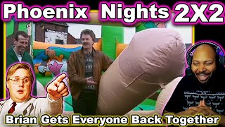 Phoenix Nights Season 2 Episode 2 Family Fun Day Reaction [upl. by Suoivatram]