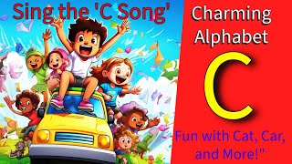 quotC is for Cat Fun amp Catchy C Song for Kids  Learn Words That Start with Cquot [upl. by Leah846]