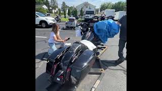 2024 CVO Road Glide 🏍️ with the Copperhead paint was delivered to Freedom Road HarleyDavidson [upl. by Lindsey881]