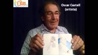 Oscar Castell quotdesde que abro los ojos sólo pienso en dibujarquot 19515 [upl. by Anirod]