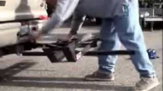 Joe Hauler Motorcycle Carrier CamLoc Removal Video [upl. by Roselle]