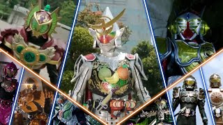 Kamen Rider Gaim All Rider Henshin amp Forms [upl. by Waters622]