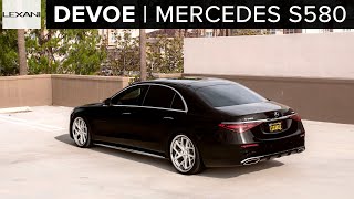 MERCEDES S580 on Devoe  SMS Finish by Lexani [upl. by Gibbs879]