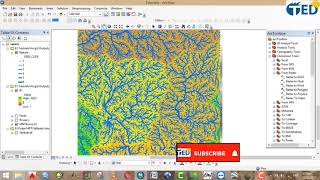 ArcGIS Parte 10  Délimitation du Bassin versant [upl. by Shaun]