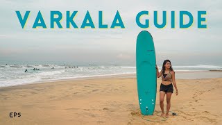 Keralas best beaches in Varkala  Munroe Island  Surfing  Cliff  Food  Things to do [upl. by Lash]