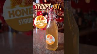 Syrups 101  How to Make Honey Syrup at home 🍯 [upl. by Millda]