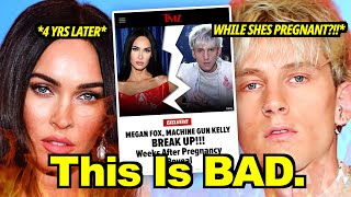 IT’S OVER MGK CHEATED ON MEGAN FOX WHILE SHE WAS PREGNANT [upl. by Nelsen]