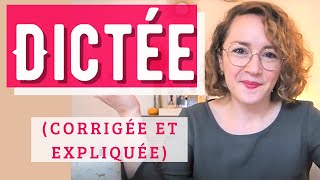 Dictée de français corrigée et expliquée dictée du brevet de français 2019 [upl. by Nnyliak]