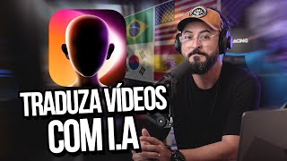 Como traduzir um vídeo para qualquer idioma com IA [upl. by Carissa972]