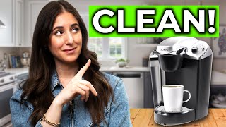 Clean Your Keurig Coffee Maker Quick amp Easy [upl. by Yerffej]