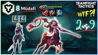 YENİ YAMADA 8 MÜDAFİYİ DENEDİM ⭐⭐⭐LILIA VE DIANA 2 VS 9  SET 12  OVERRATED TFT [upl. by Maya]