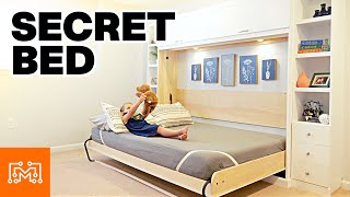 How to Make a Murphy Bed  I Like To Make Stuff [upl. by Oznerol]