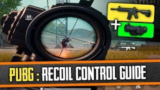 PUBG Mobile M416  6x Scope Recoil Control Guide [upl. by Enrobso39]