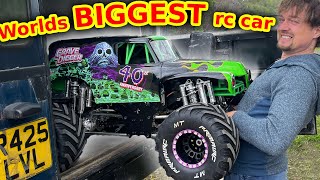 Worlds Biggest RC Car Extreme Driving [upl. by Roz]