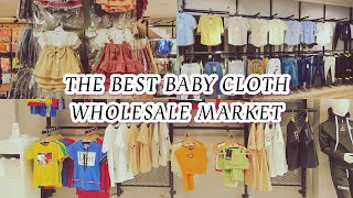 THE BEST BABY CLOTHES WHOLESALE MARKET IN TÜRKIYE BURSA BABY CLOTHES MARKET VLOG 2023 [upl. by Nnelg]