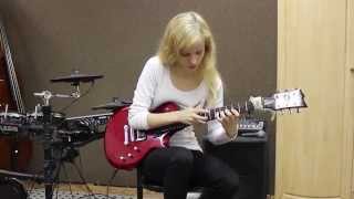 J S Bach  Prelude no 2 in C Minor guitar tapping cover [upl. by Paver]