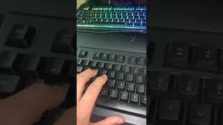 Razer Cynosa vs Razer Ornata V2 sound test [upl. by Keverne]