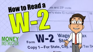 How to Read Your W2 Tax Form  Money Instructor [upl. by Dorree960]