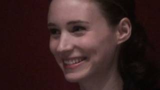 Rooney Mara GETS ASKED OUT  quotTanner Hallquot 2010 GEN ART FILM FEST  Night 6 [upl. by Elram209]