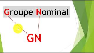 grammaire 19  le groupe nominal المجموعة الإسمية [upl. by Arotahs]