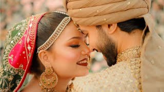 hafsa and shaheer barat official video vlog TikToker YouTuber  showbiz wedding shafsa [upl. by Weinshienk667]