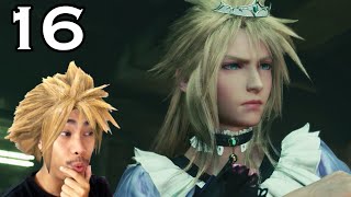 CLOUD CROSS DRESSES  Final Fantasy VII Remake PART 16 [upl. by Sylvanus]