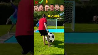 Lehmann VS Messi VS Michiel VS Mahrez VS Neymar VS Ronaldo Crazy Fake Challenge⚽ [upl. by Zaneski]