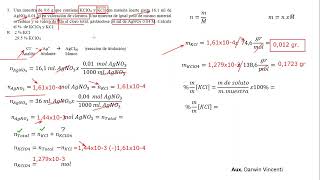 Ejercicios Resueltos de Química Analítica  Volumetría de Precipitación [upl. by Ynohta]