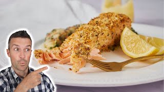 The BEST Air Fryer Salmon A Crispy Italian Masterpiece [upl. by Biron]