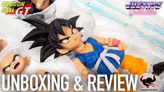 Goku Dragon Ball GT SHFiguarts Unboxing amp Review [upl. by Bobbye]