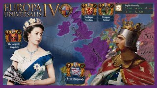 RULE BRITANNIA I Europa Universalis IV  Angevin Kingdom [upl. by Piane]