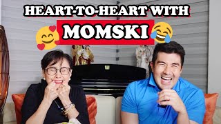 HEARTTOHEART TALK WITH MOMSKI  Luis Manzano [upl. by Lashonde]