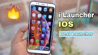 Install IOS I Launcher Apk For Any Android  Best Ever Launcher [upl. by Nahtannhoj]