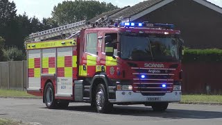 Bedfordshire Fire amp Rescue Service  Kempston Rescue Pump Turnout [upl. by Cullie851]