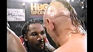 Lennox Lewis vs  TERMINATOR dari Kroasia [upl. by Etnad]