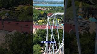 Gardaland Extreme Roller Coaster in Italy rollercoaster themepark gardalandmagic gardaland [upl. by Jeff]