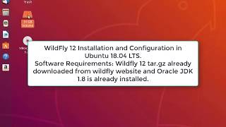 WildFly 12 Installation and Configuration in Ubuntu 1804 LTS [upl. by Shadow]