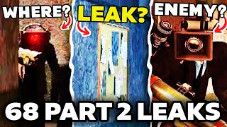 EPISODE 68 PART 2 LEAKS  SKIBIDI TOILET ALL Easter Egg Analysis Theory [upl. by Pine]