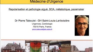 6e ECG incontournables en médecine durgence 2 Dr Taboulet [upl. by Noxid]