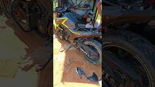 Mudguard Modified Hornet 160r ❣️ youtubeshorts bikemodified hornetmodified [upl. by Tricia]