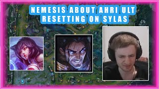 Nemesis About AHRI Ult RESET on SYLAS 👀 [upl. by Templia]