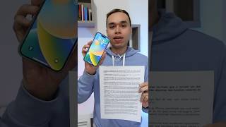 Como escanear documentos no iPhone sem aplicativos [upl. by Cheng]