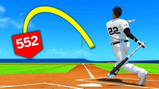 Hitting the LONGEST Home Run of MLB 24 [upl. by Thorlay24]