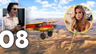 Search amp Rescue Missing Person in the Desert  MS Flight Simulator 2024 Career Mode  Part 8 [upl. by Alaet12]