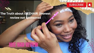 The Truth about ISEEHAIR Honest review not sponsored install isee hair review [upl. by Margalo]