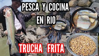 PESCA Y COCINA TRUCHA FRITA [upl. by Good]