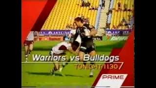 Warriors Vs Bulldogs Prime Promo 2008 [upl. by Pik]