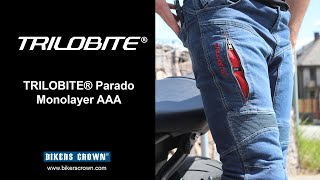 Unboxing TRILOBITE® Parado monolayer AAA slim fit blue jeans [upl. by Releyks]